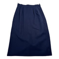 Dior Navy Wool Skirt
