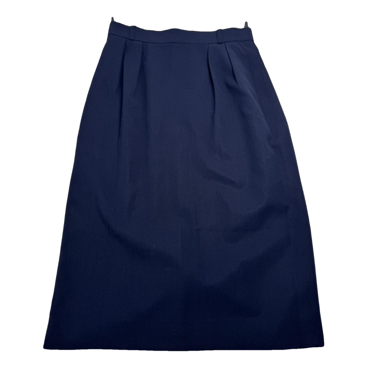 Dior Navy Wool Skirt