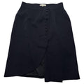 Dior Navy Wool Skirt