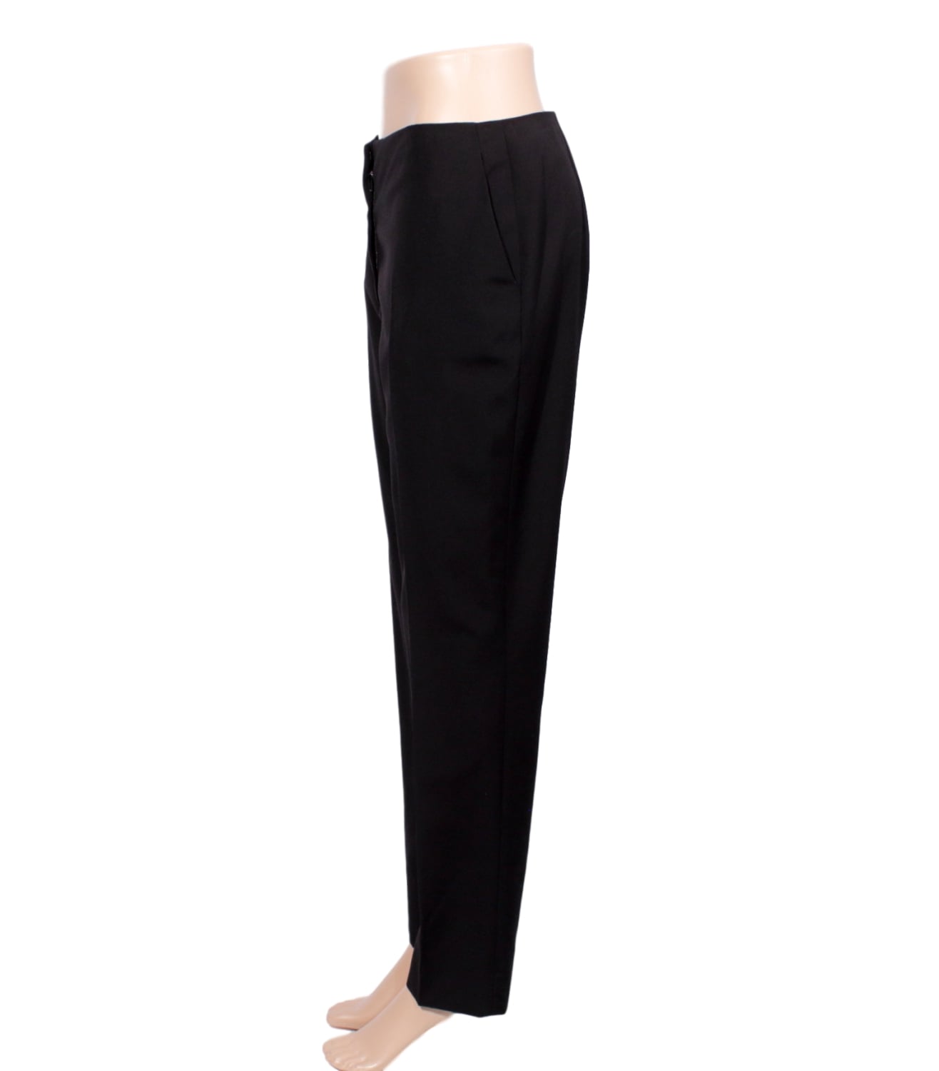 CHRISTIAN DIOR Virgin Wool Straight-Leg Pants