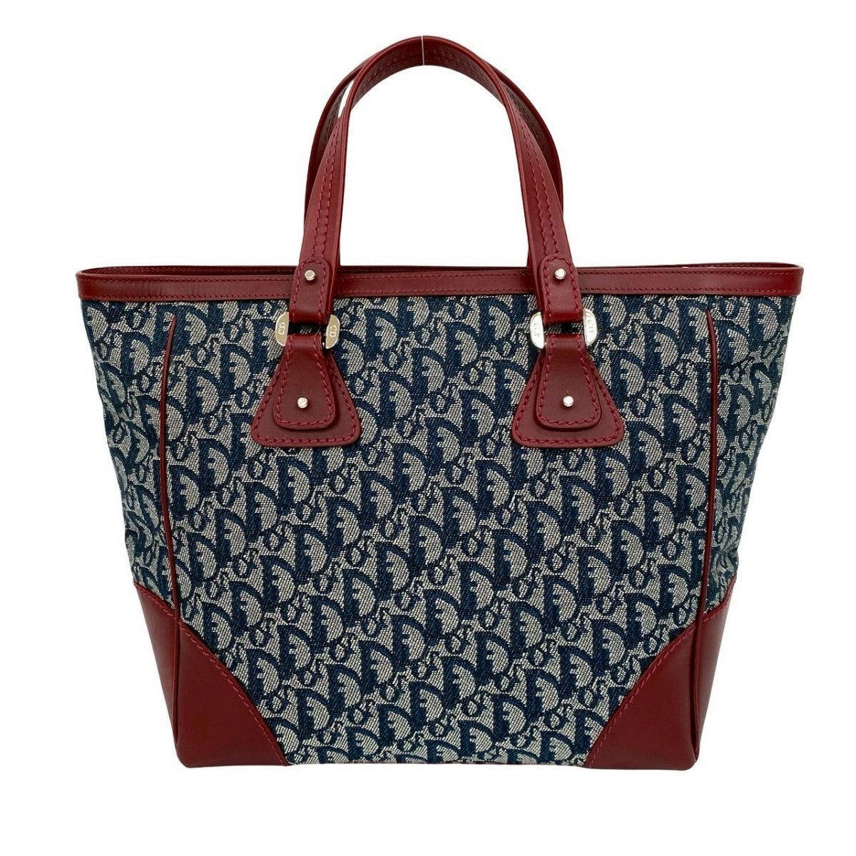 Dior Handbag canvas wine-red