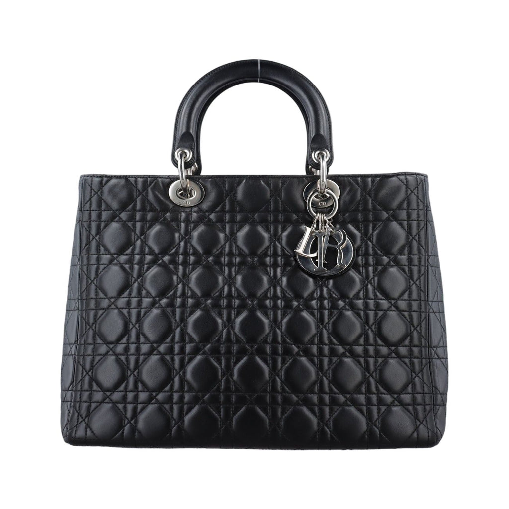 Dior Lady Black Lambskin Handbag