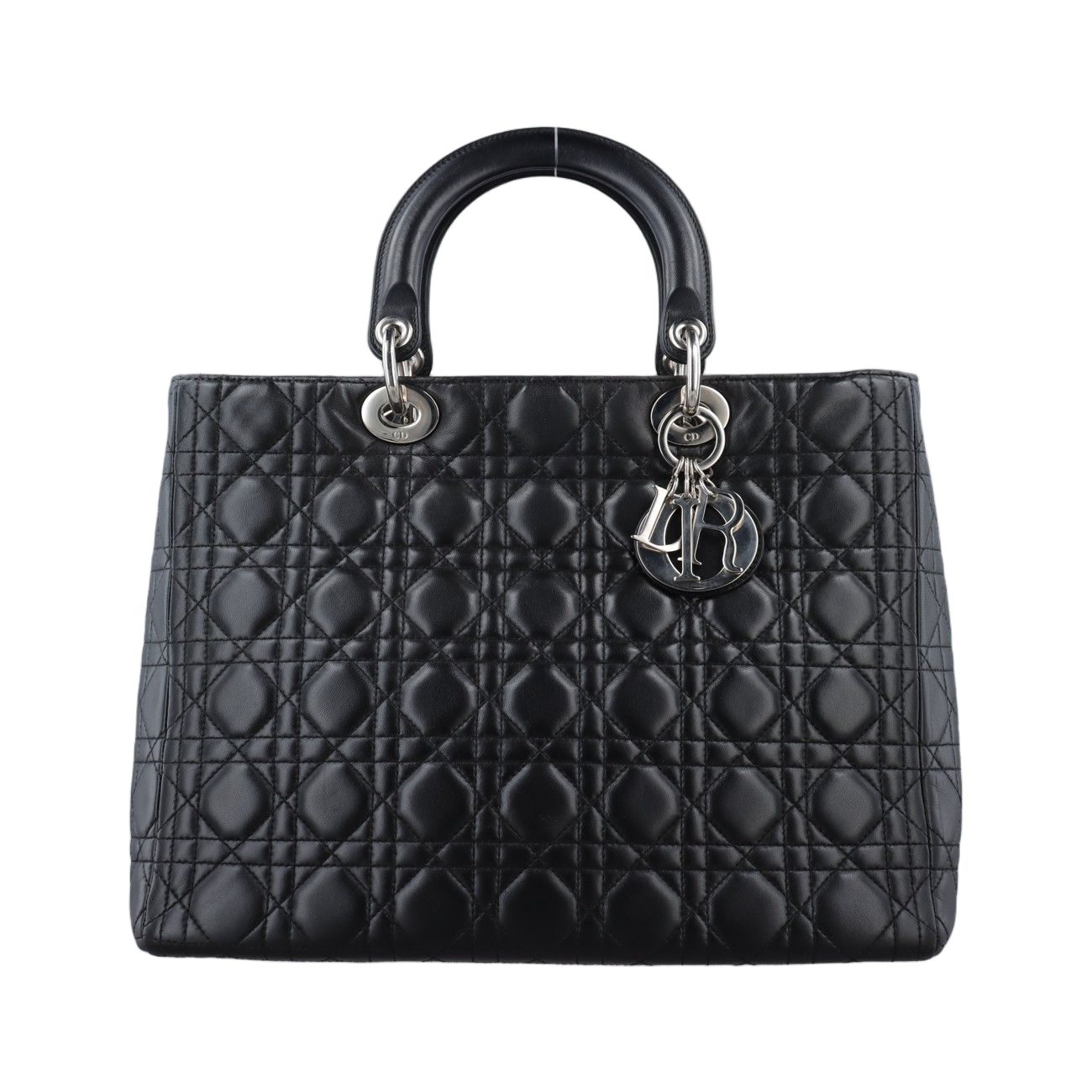 Dior Lady Black Lambskin Handbag