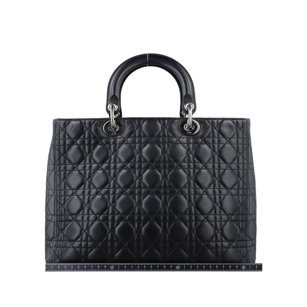 Dior Lady Black Lambskin Handbag
