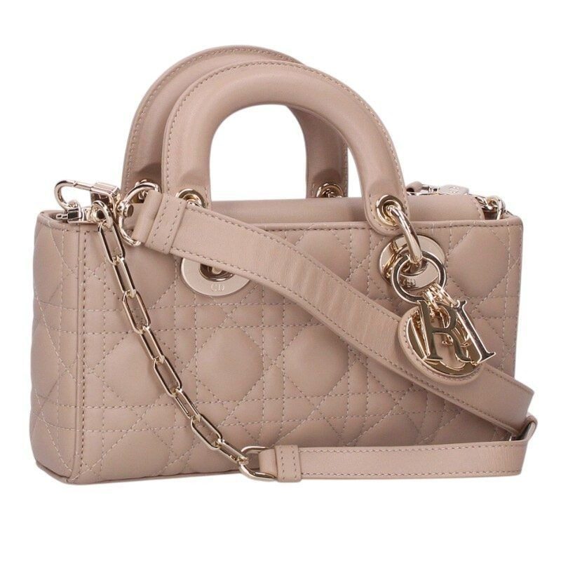 Dior Lady D-Joy Cannage Lambskin Handbag