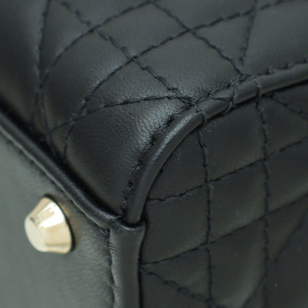Dior Lady Dior Leather Handbag Style 35