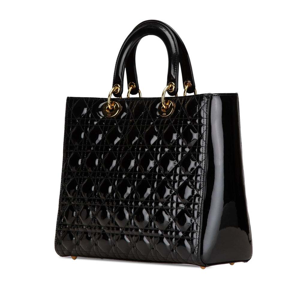 Dior Lady Dior Quilted Leather Handbag