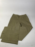 Vintage Dior Cotton Trousers Olive Green M