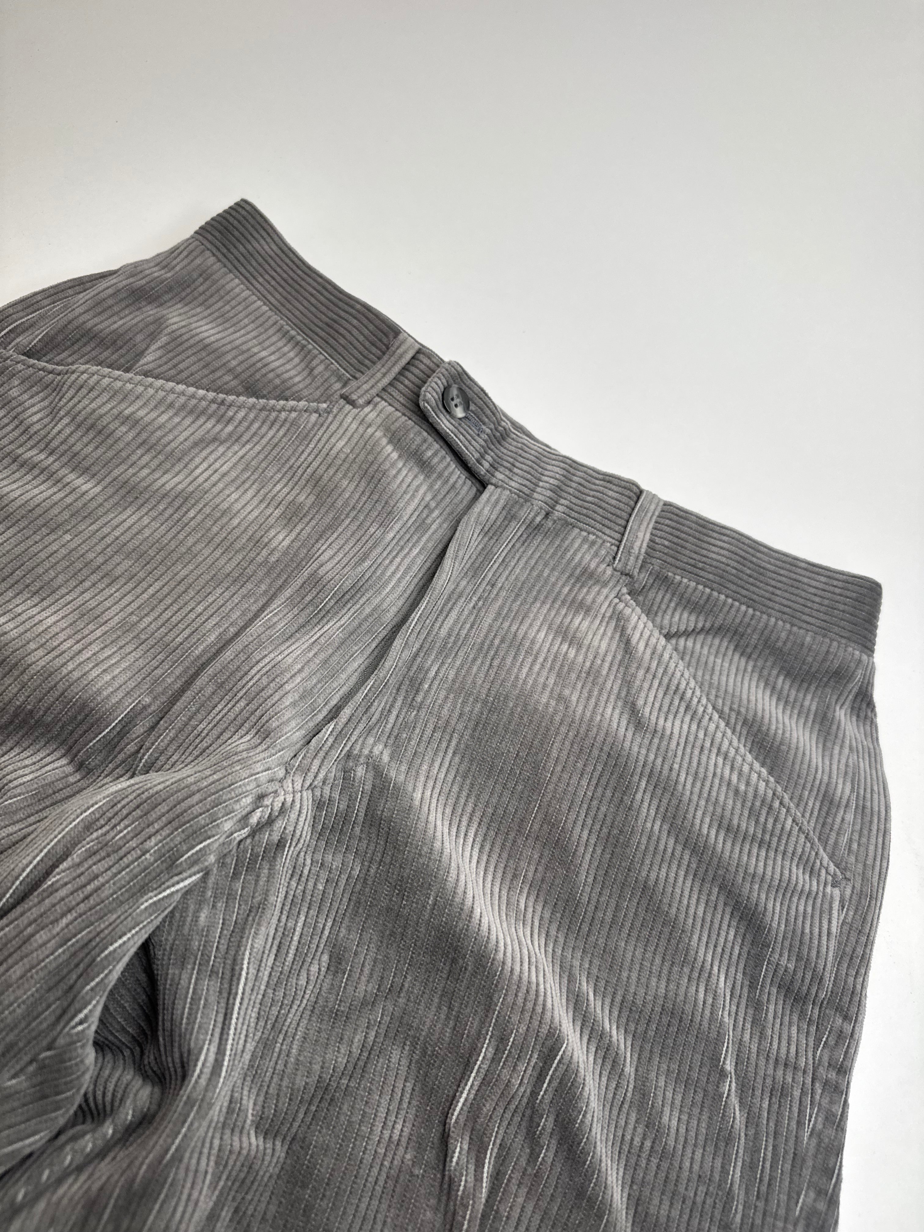 Vintage Dior Cord Pants M Grey/Silver M