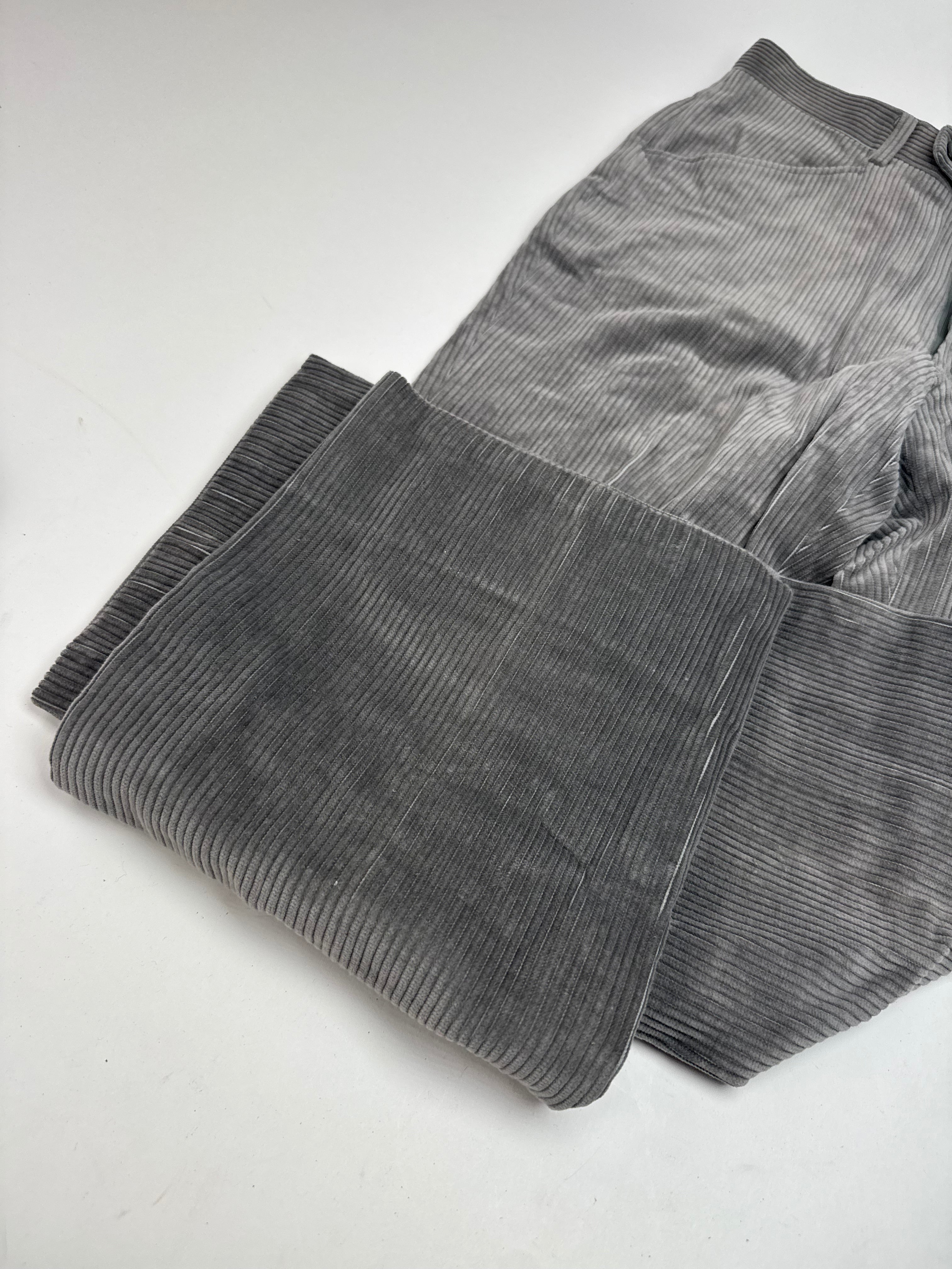 Vintage Dior Cord Pants M Grey/Silver M