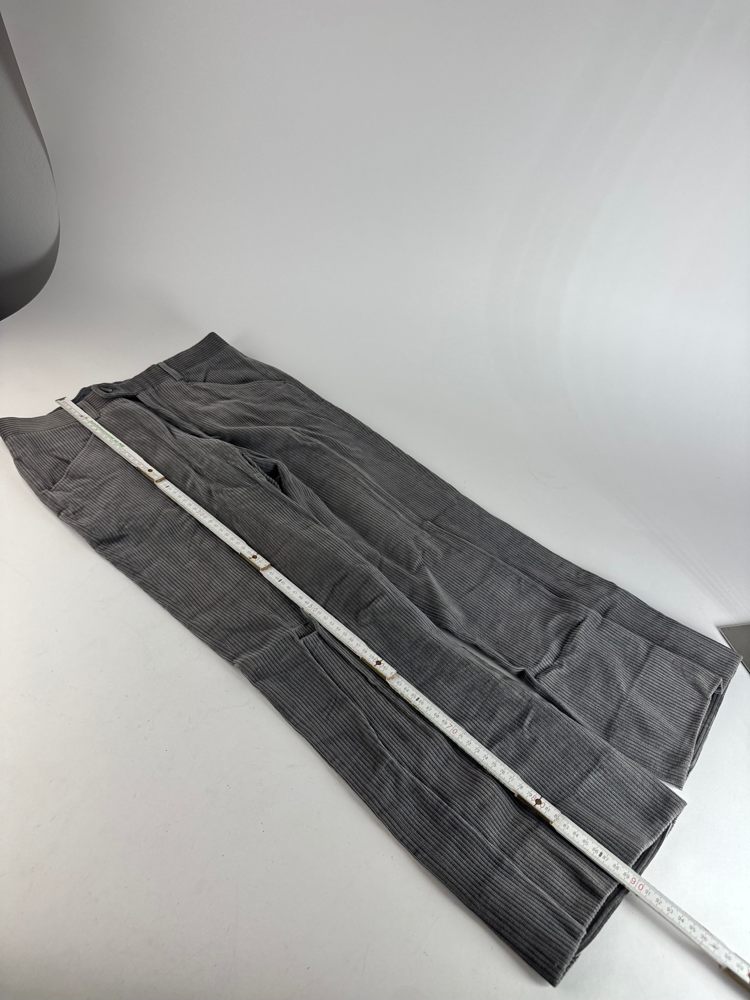 Vintage Dior Cord Pants M Grey/Silver M