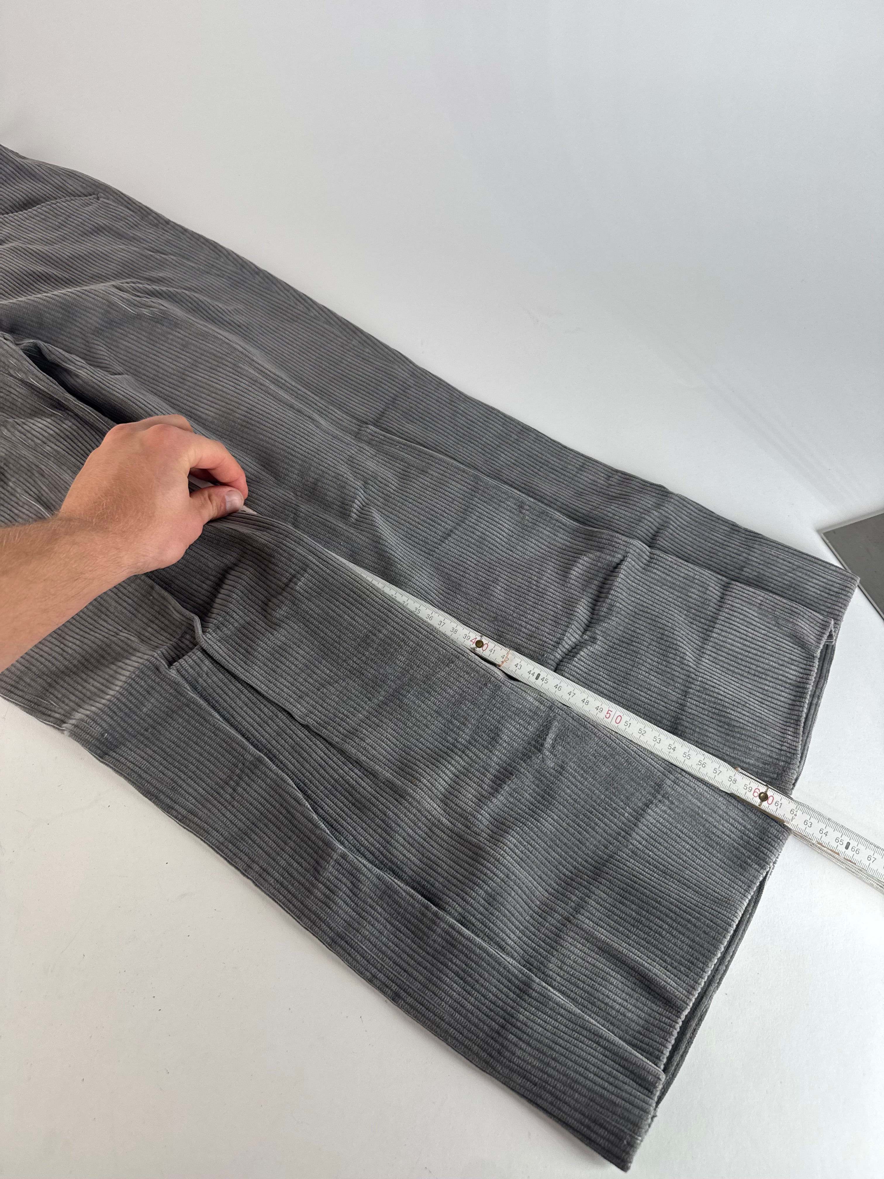 Vintage Dior Cord Pants M Grey/Silver M