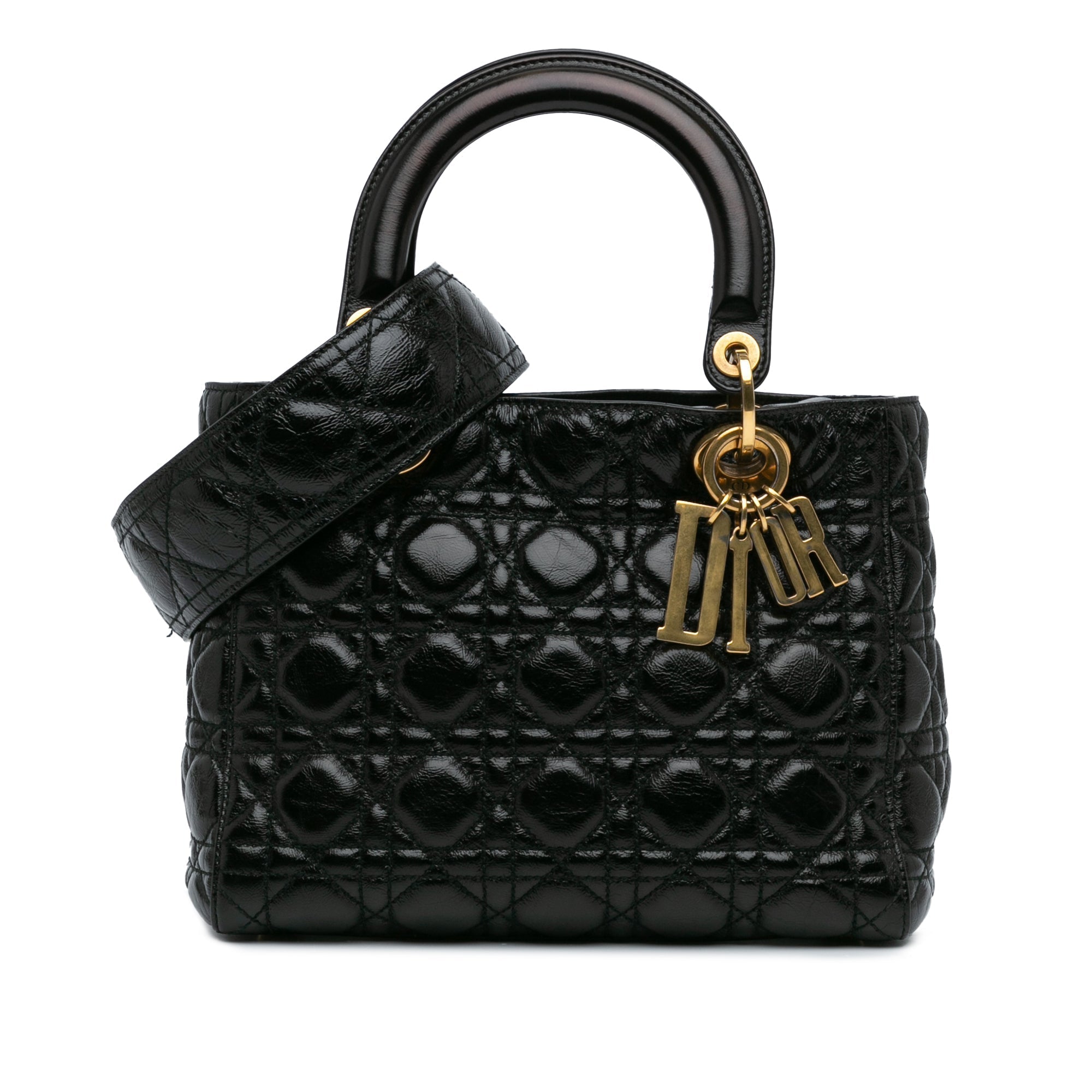 Dior Lady Dior Quilted Leather Handbag