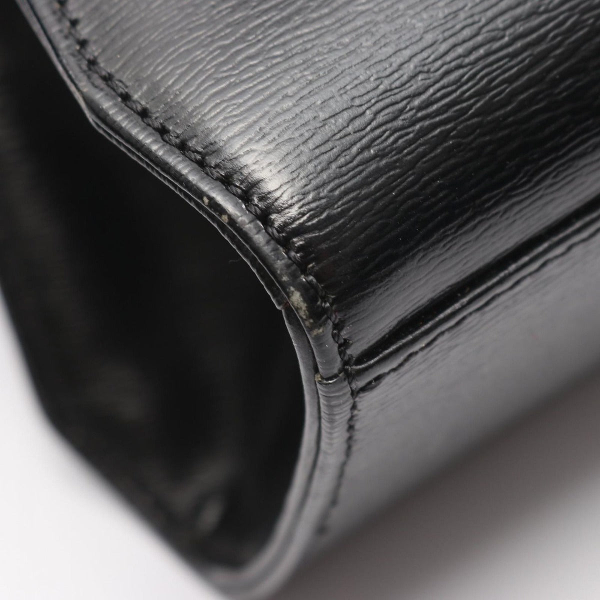 Dior Handbag CD Logo Black Leather