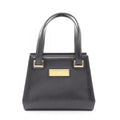 Dior Handbag CD Logo Black Leather