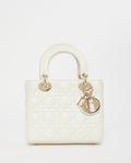 Dior Lady Dior Leather Handbag
