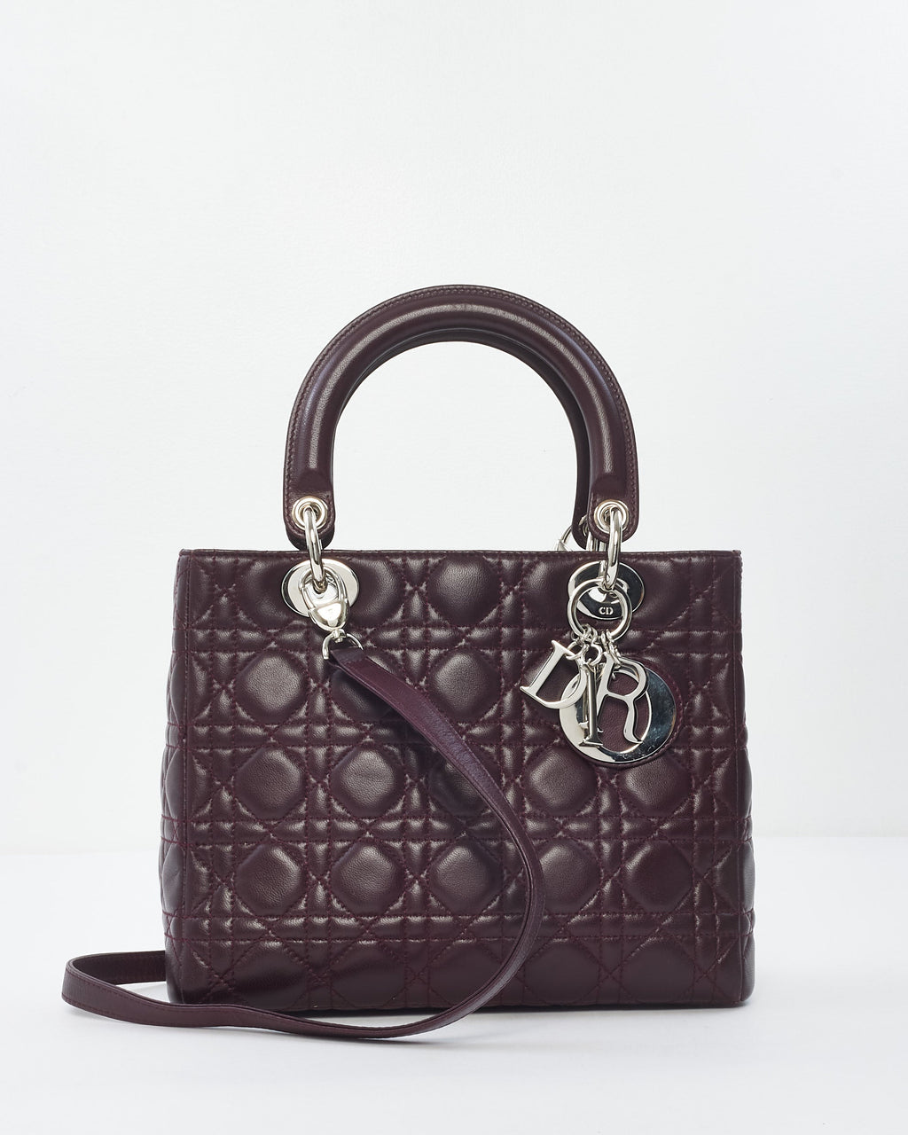 Dior Lady Dior Leather Handbag
