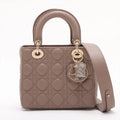 Dior Lady Dior Cannage Beige Handbag