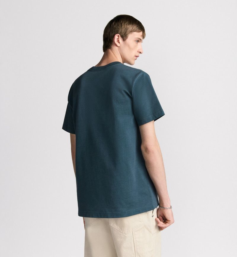 Dior Charm T-shirt, relaxed fit Blue