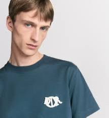 Dior Charm T-shirt, relaxed fit Blue