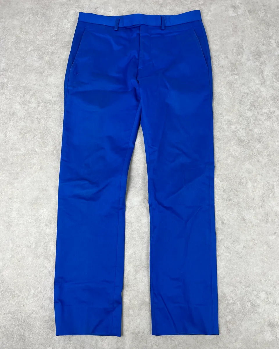 Dior Homme Blue Classy Tailored Pants by Kris Van Assche