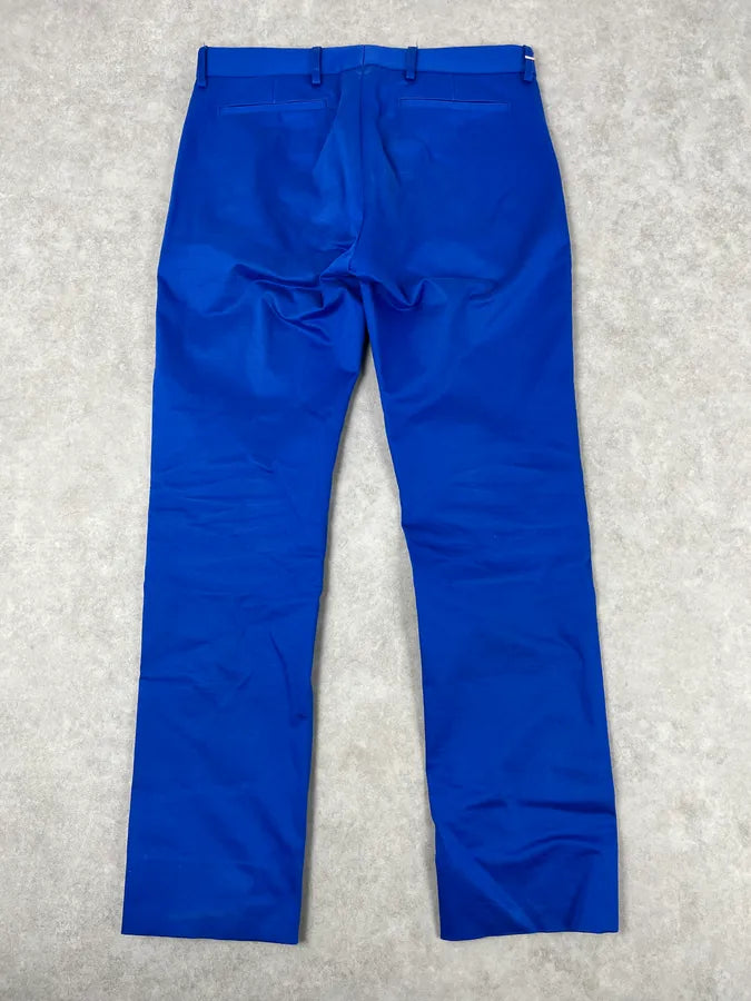 Dior Homme Blue Classy Tailored Pants by Kris Van Assche