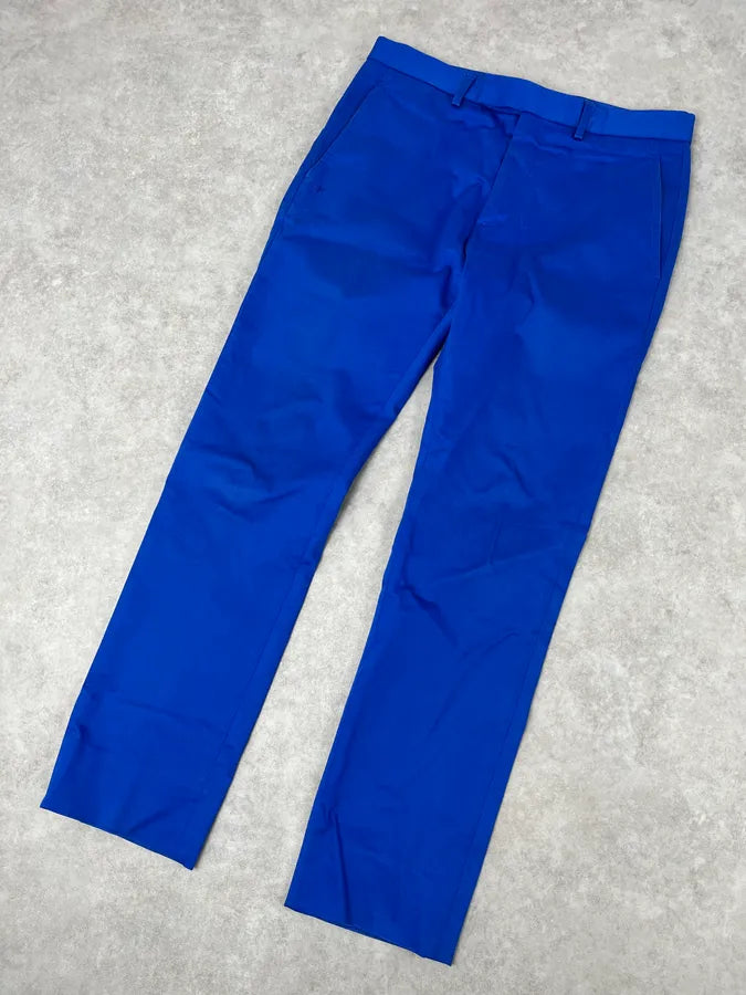 Dior Homme Blue Classy Tailored Pants by Kris Van Assche