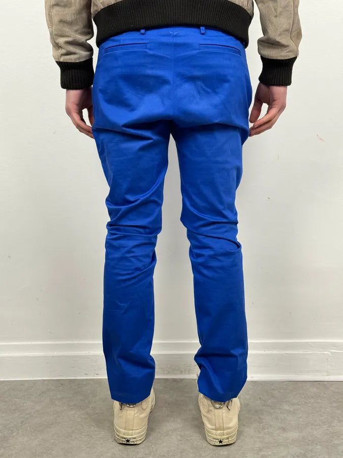 Dior Homme Blue Classy Tailored Pants by Kris Van Assche