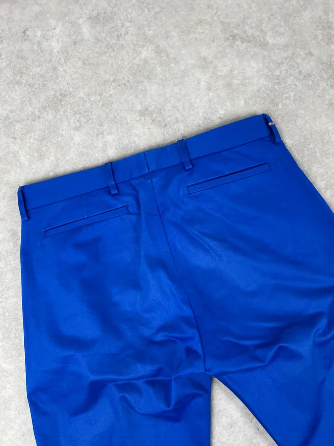 Dior Homme Blue Classy Tailored Pants by Kris Van Assche