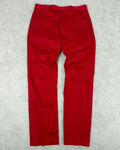 Dior Homme Red Classy Tailored Pants by Kris Van Assche
