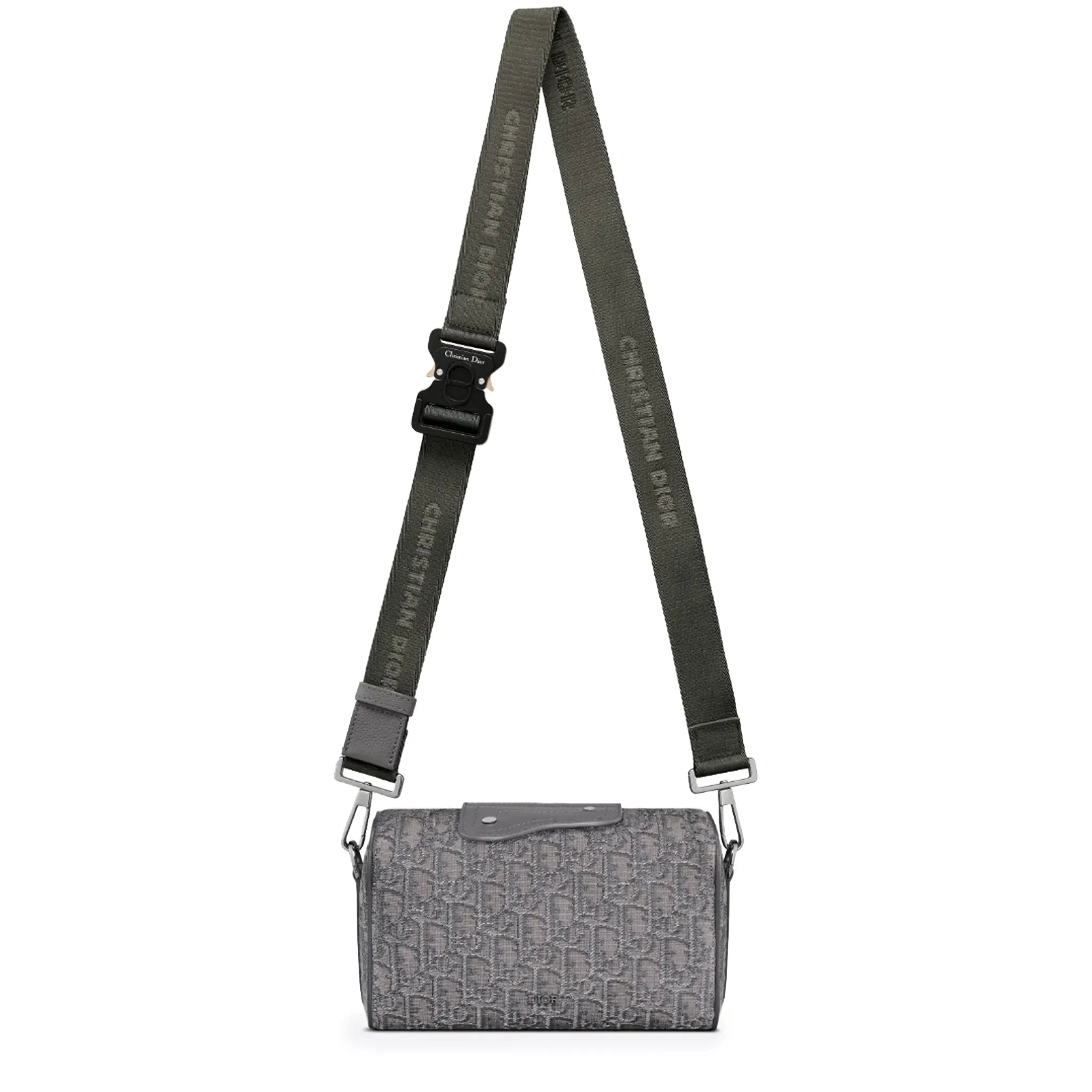 Dior Lingot 22 Oblique Dark Grey Messenger Bag