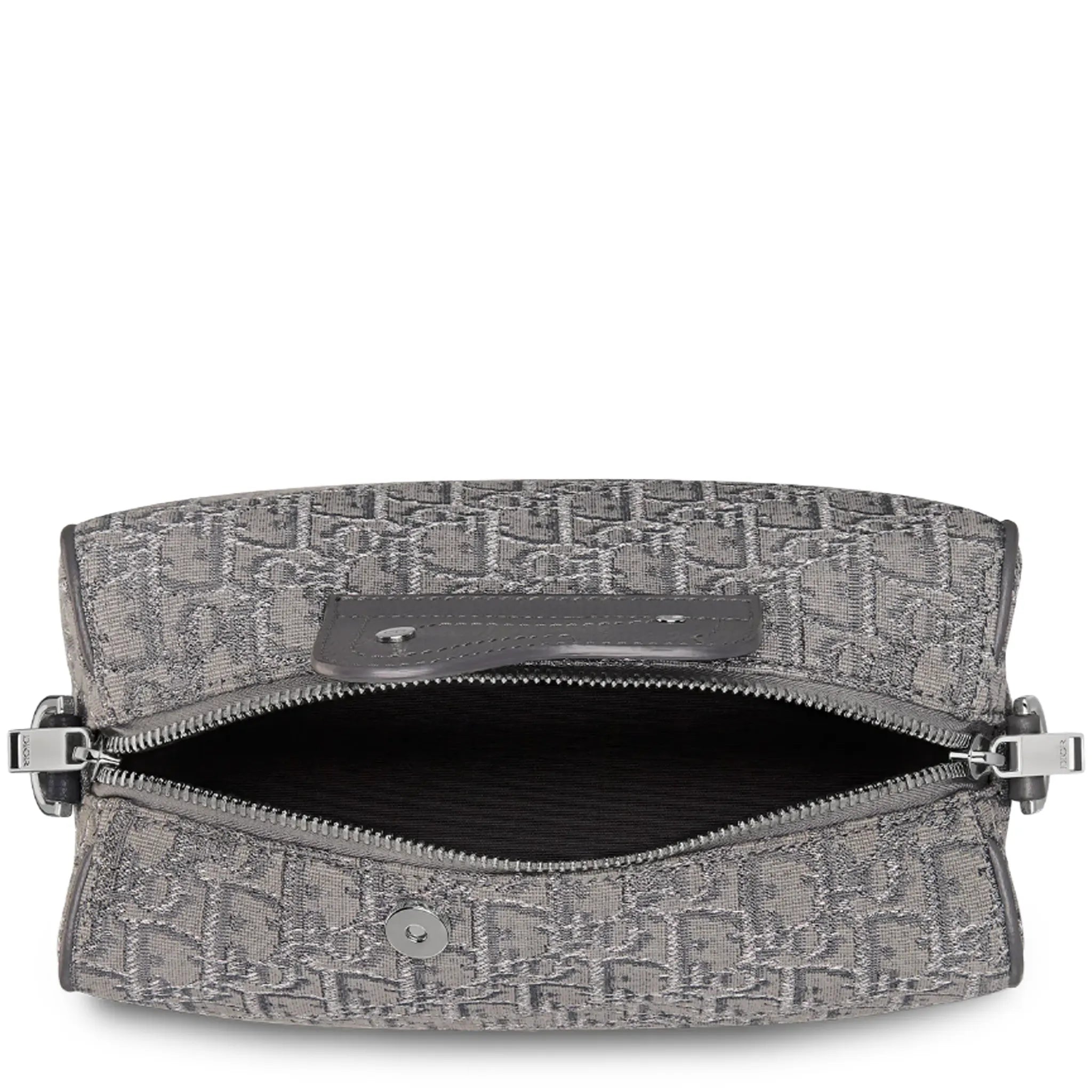 Dior Lingot 22 Oblique Dark Grey Messenger Bag