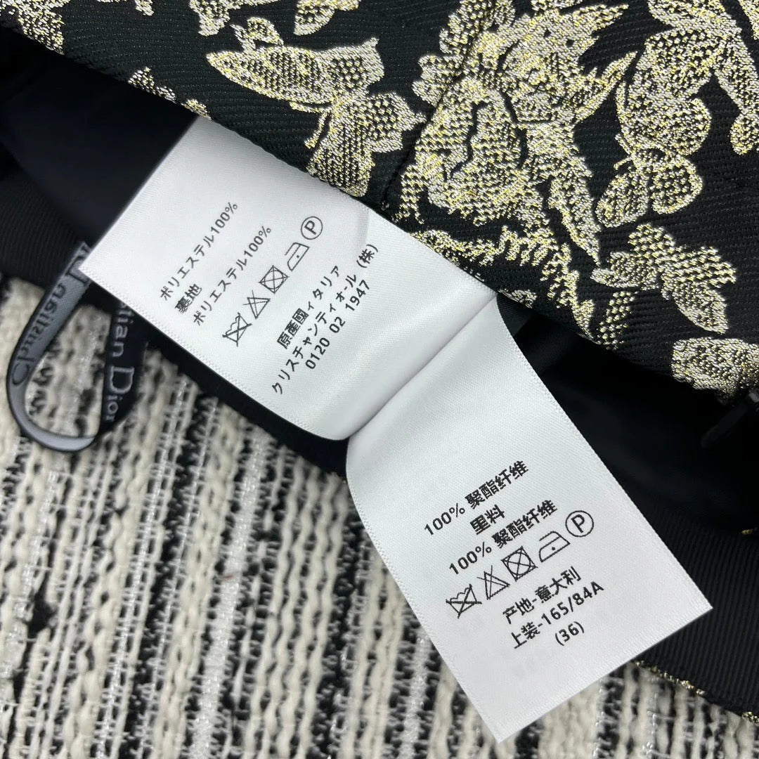 DIOR 25S MIDI JACQUARD SKIRT 794
