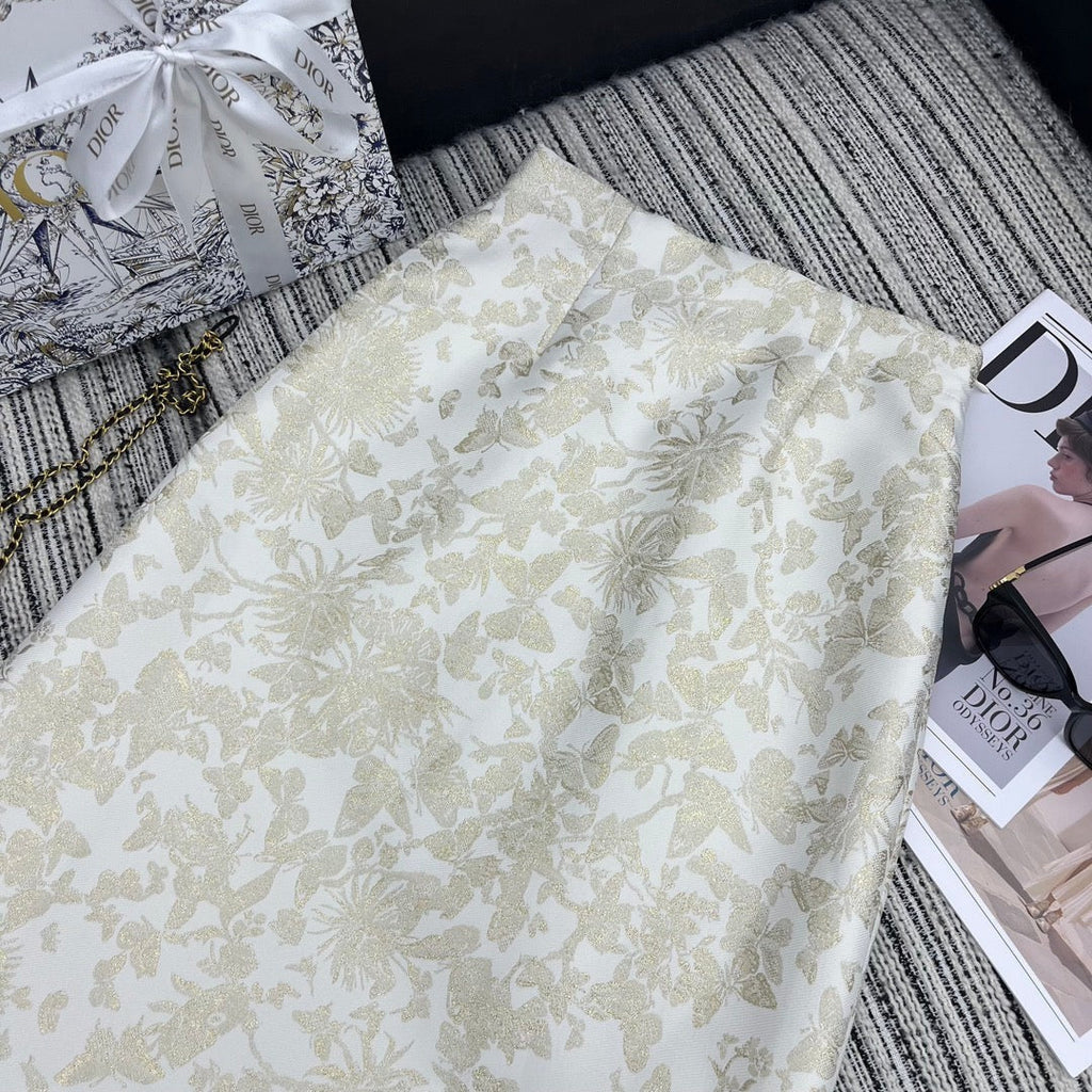 DIOR 25S MIDI JACQUARD SKIRT 793