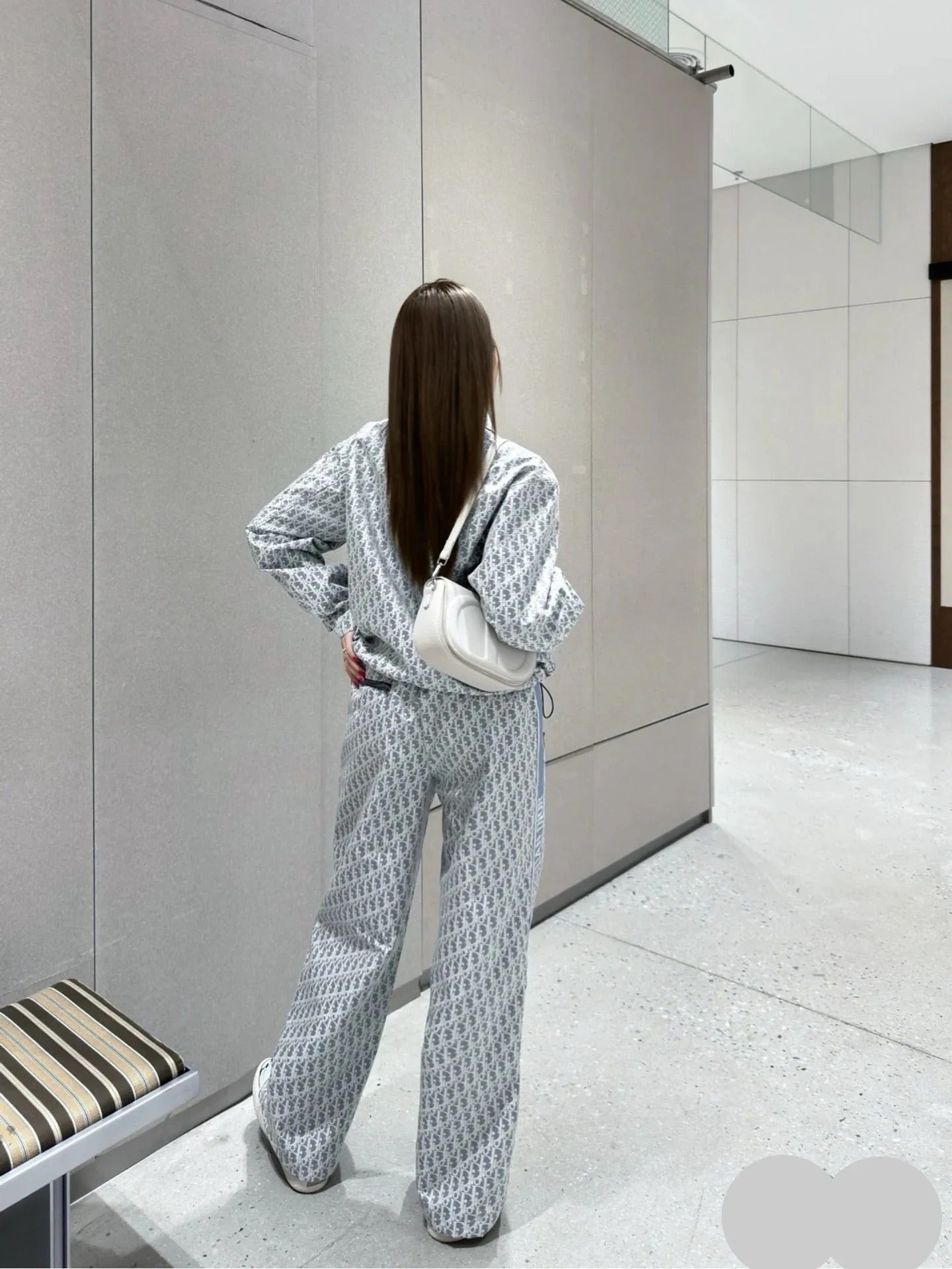 DIOR 25S JACQUARD PANTS 709
