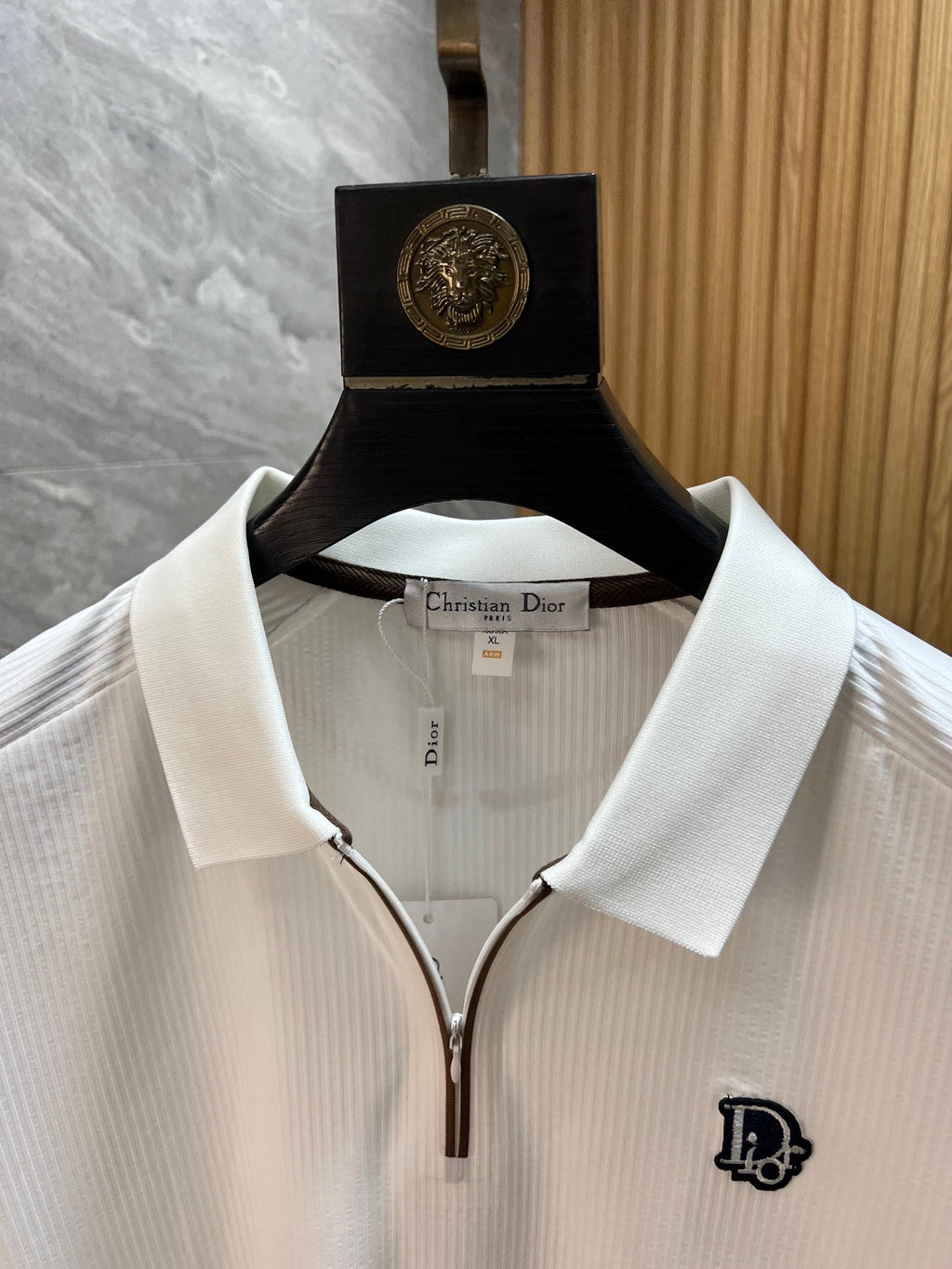 CD 2026 Short-Sleeve Polo Shirt Cotton Ribbed 316770