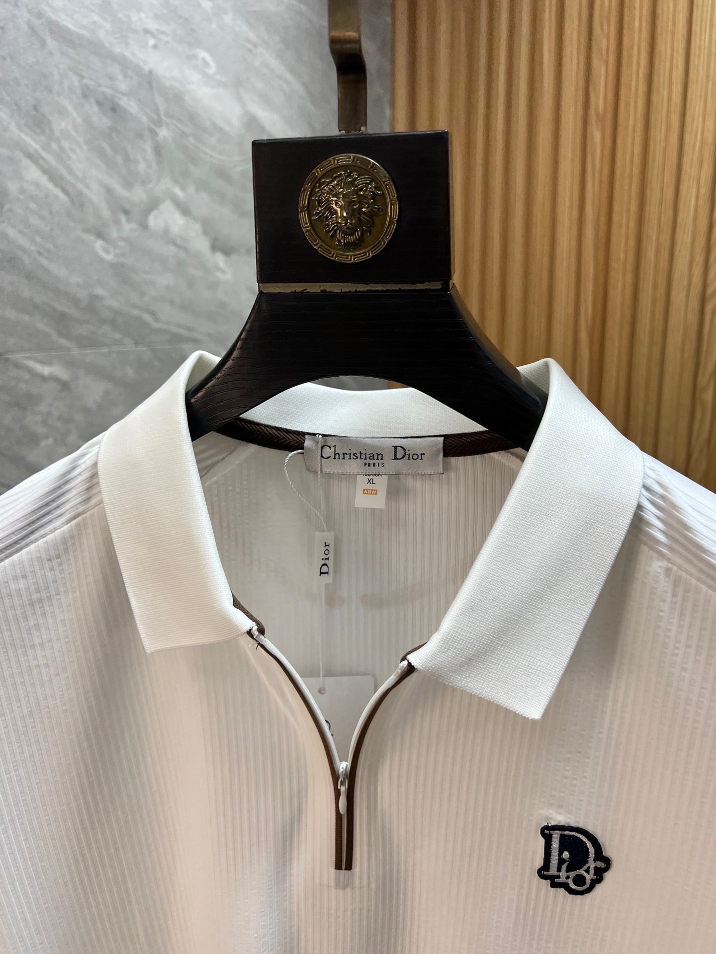 CD 2026 Short-Sleeve Polo Shirt Cotton Ribbed 316770