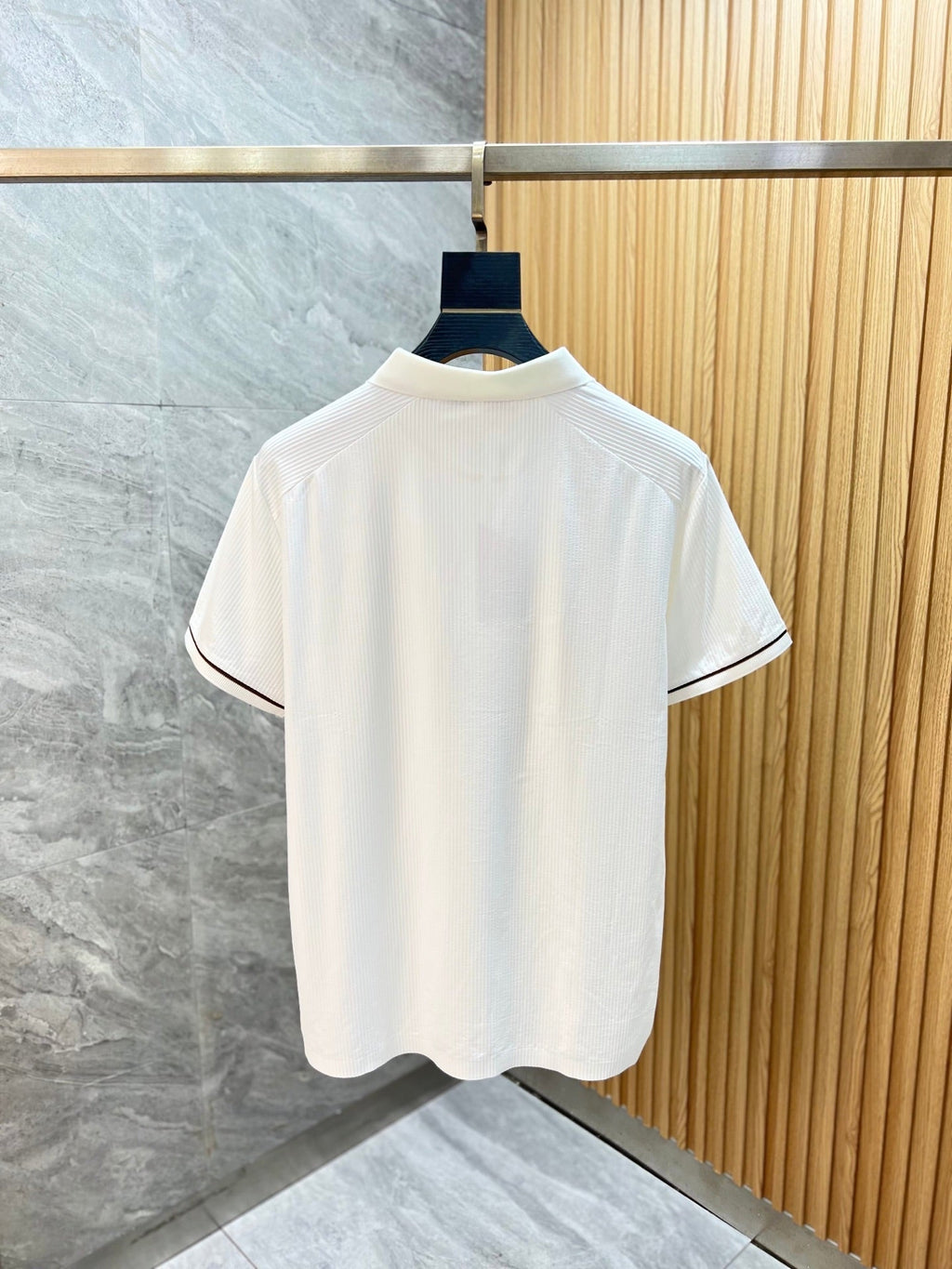 CD 2026 Short-Sleeve Polo Shirt Cotton Ribbed 316770
