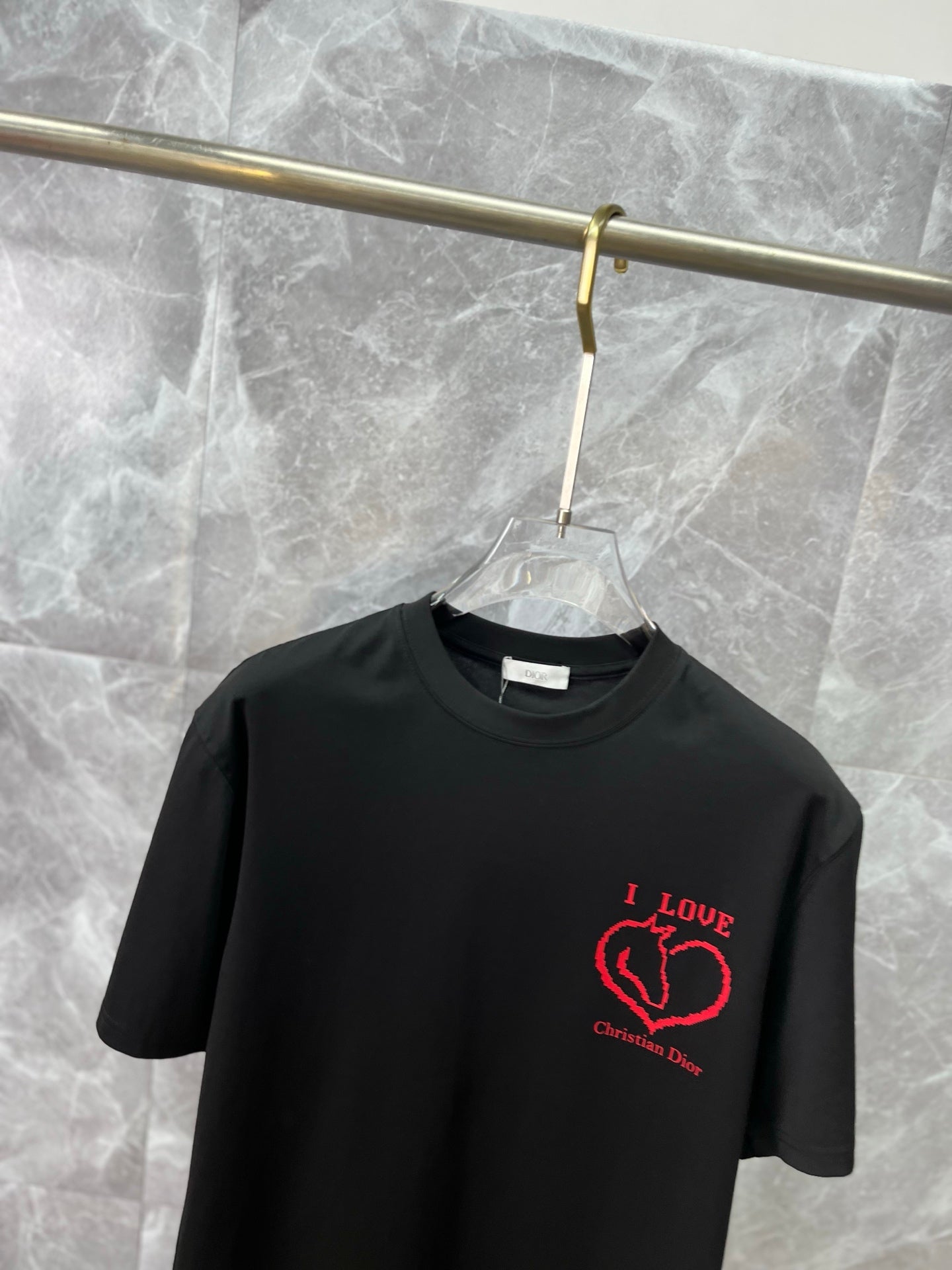 CD 2026 Unisex Heart Short-Sleeve T-Shirt Cotton 316924