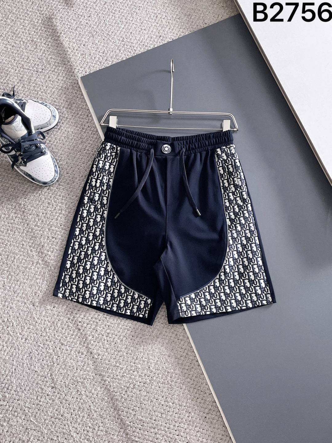Dior Knit Striped Short