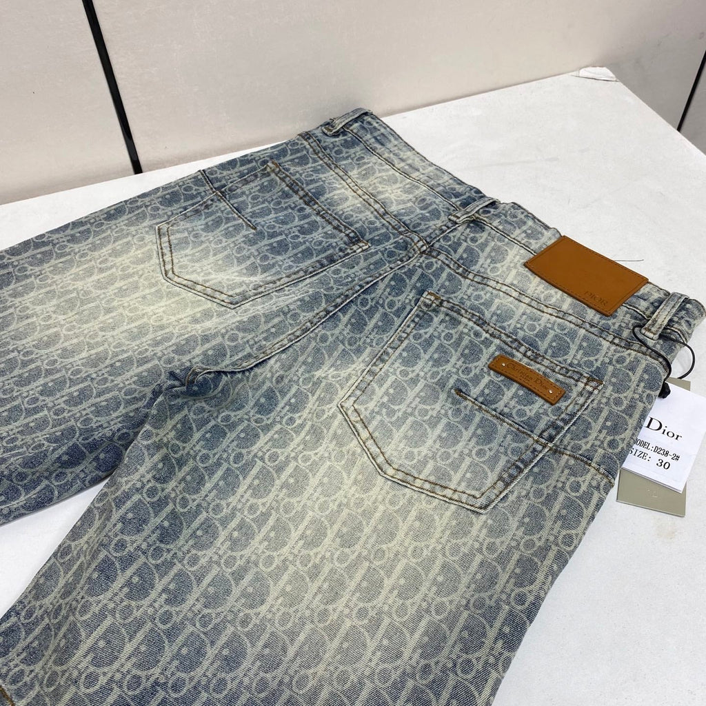 Dior Washed Denim Shorts