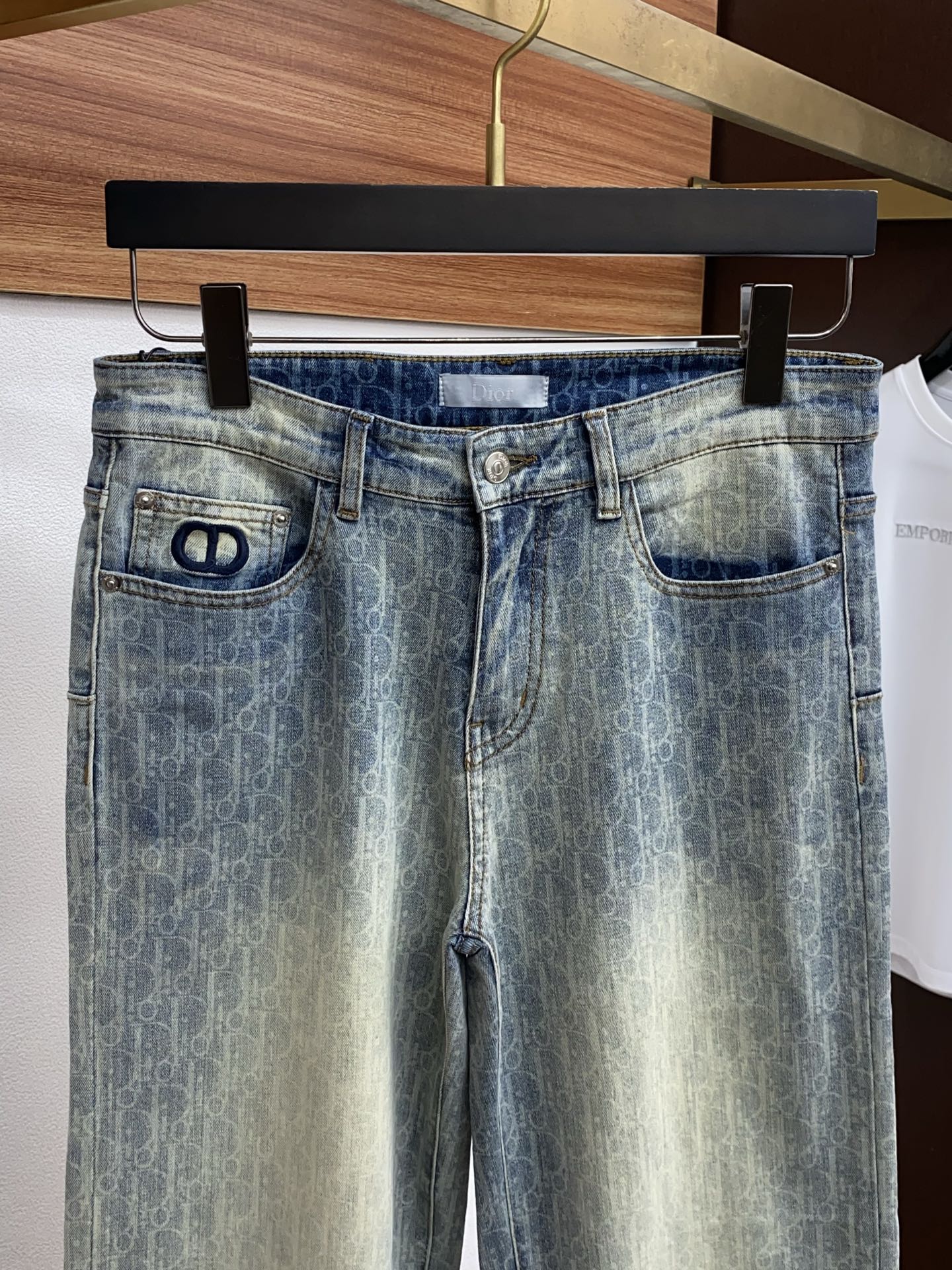 Dior Slim Fit Straight-Leg Jeans