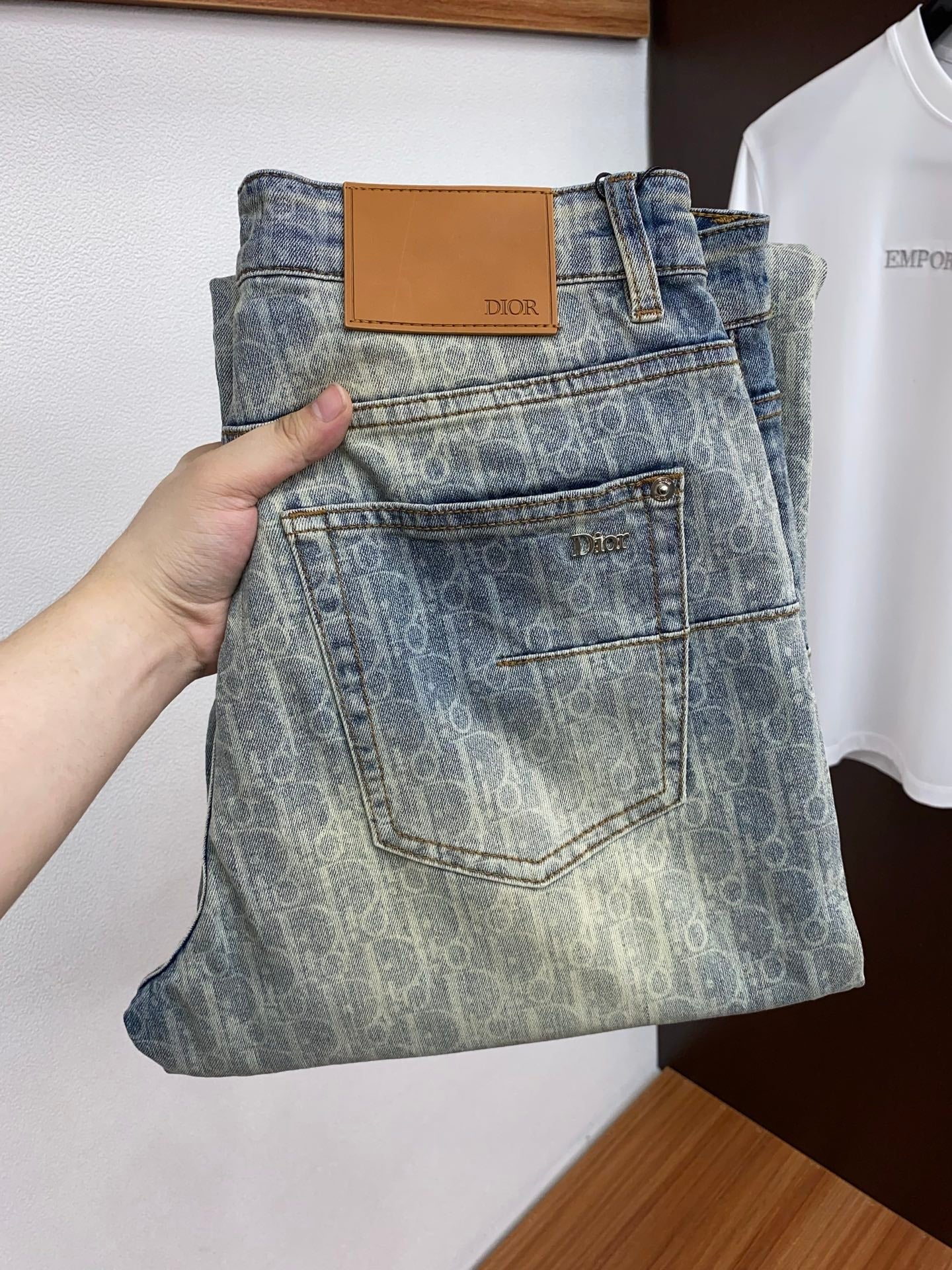 Dior Slim Fit Straight-Leg Jeans