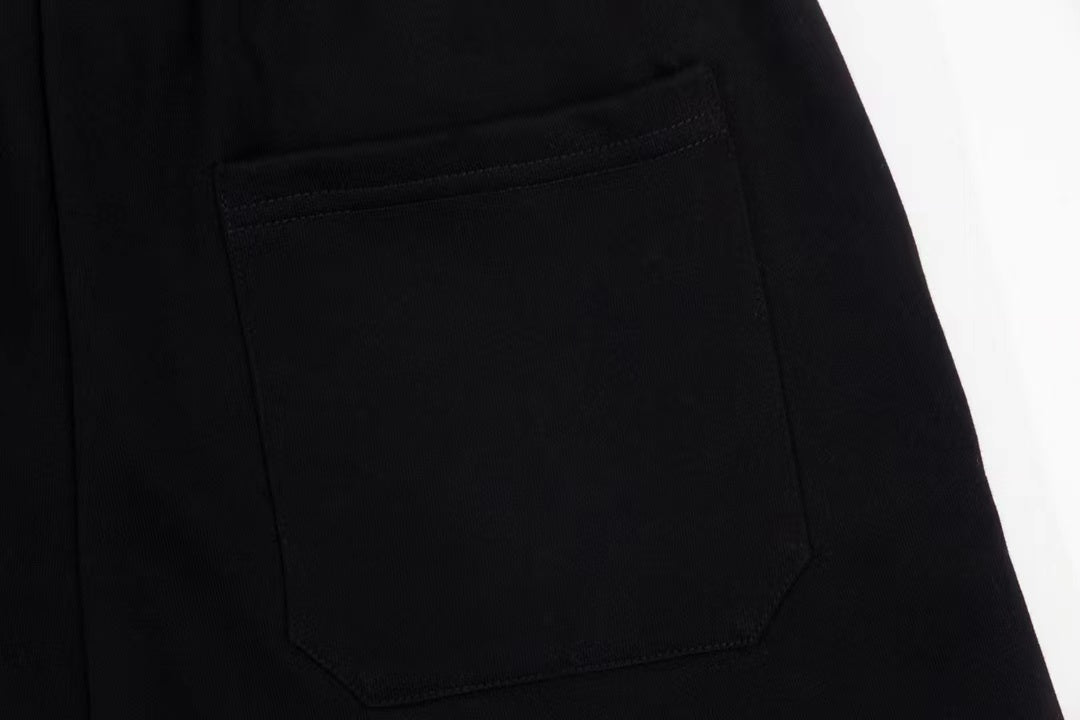 Dior logo 3D embroidered shorts
