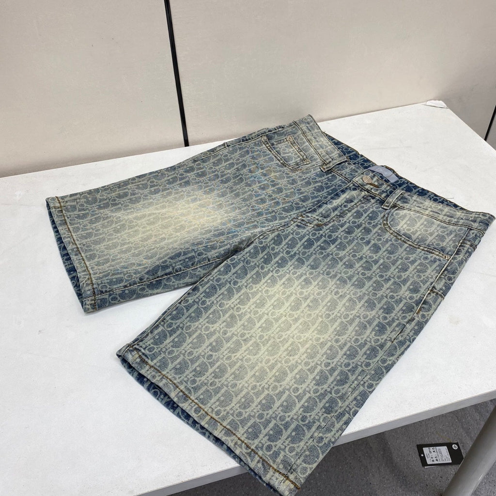 Dior Washed Denim Shorts