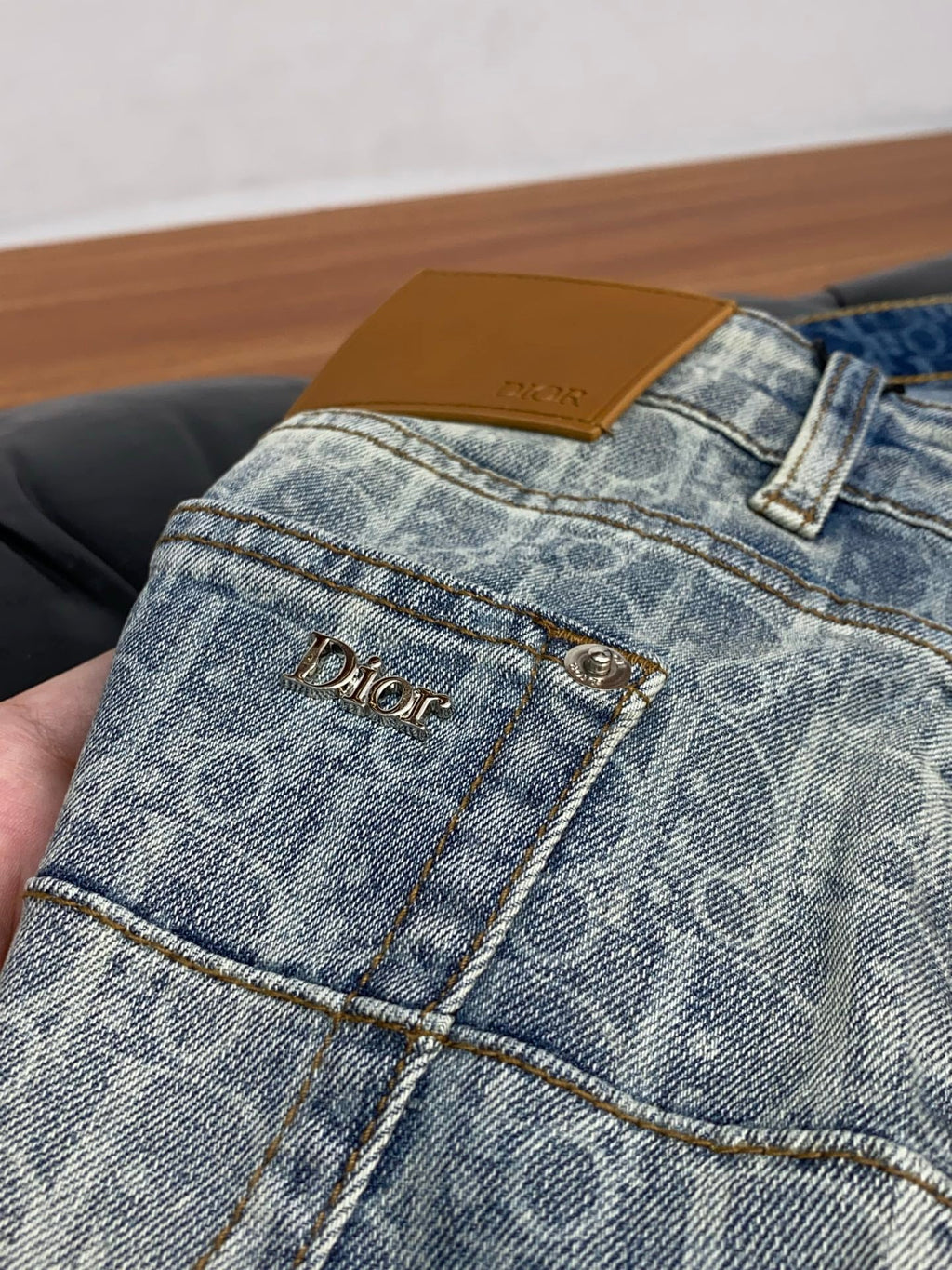 Dior Slim Fit Straight-Leg Jeans