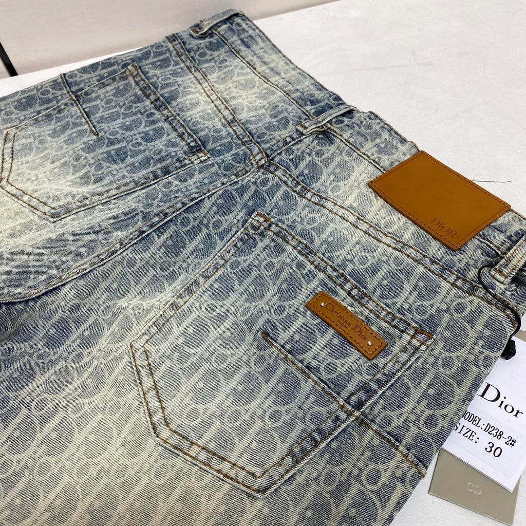 Dior Washed Denim Shorts