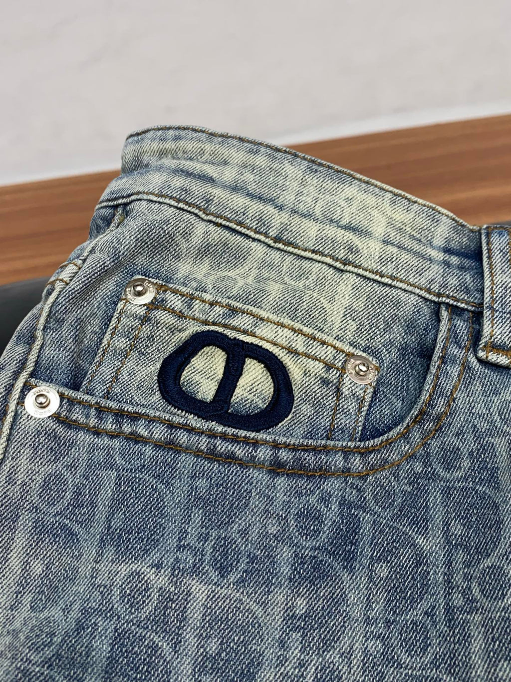 Dior Slim Fit Straight-Leg Jeans