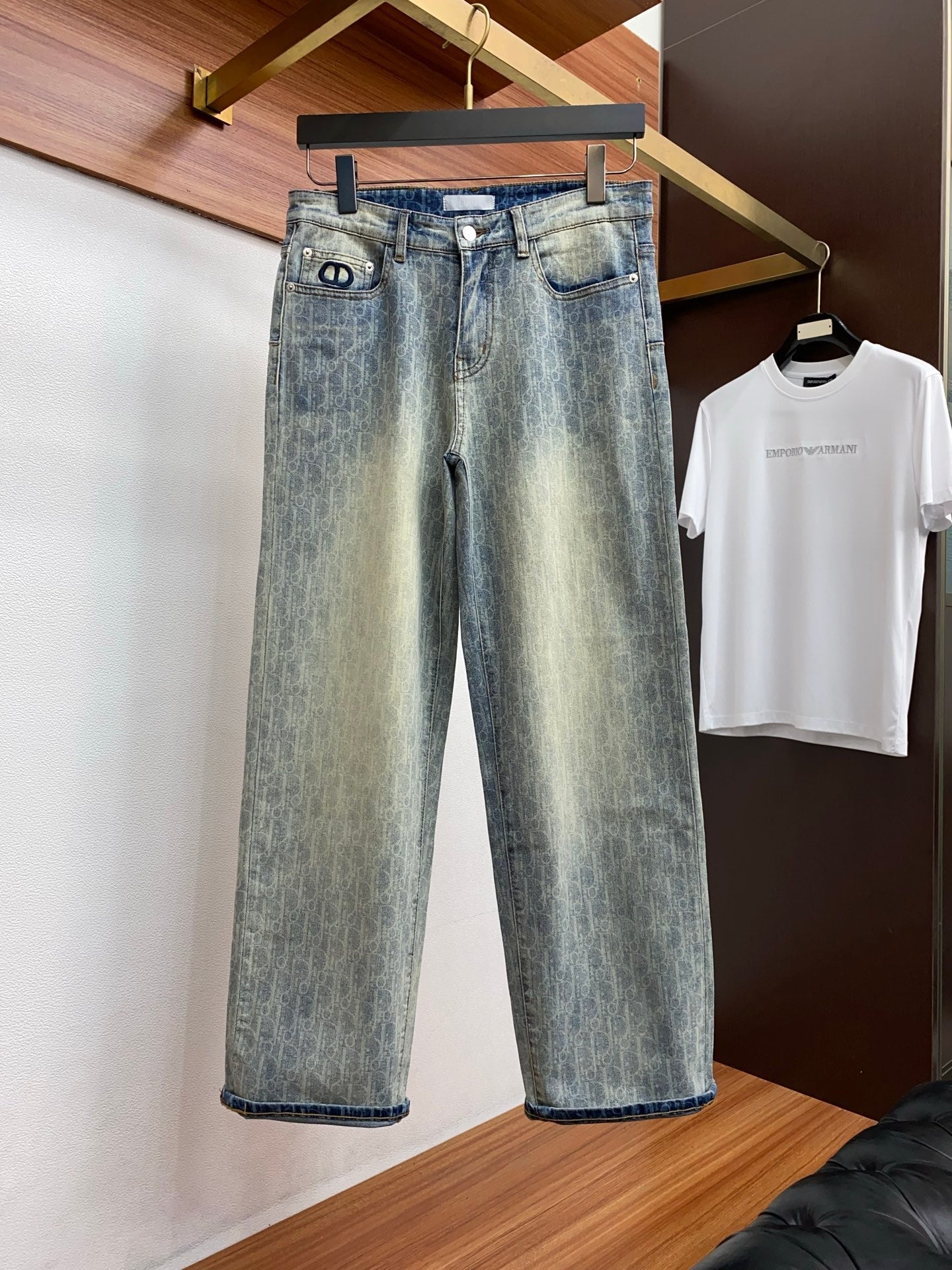 Dior Slim Fit Straight-Leg Jeans