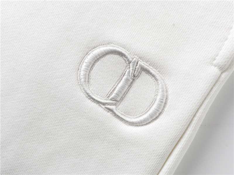 Dior logo 3D embroidered shorts